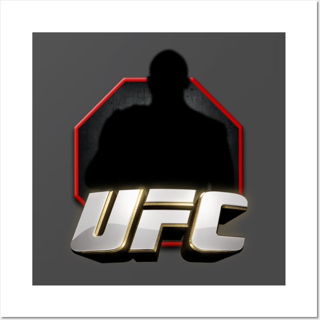 Unknown UFC fighter 2 Wall Art by Semenov